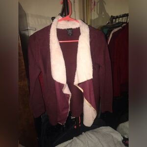 Womens Maroon/ Red “B.GR8” Sweater